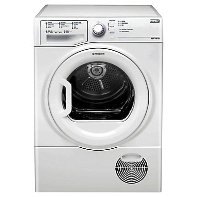 Hotpoint TCFS83BGP Condenser Tumble Dryer, 8kg Load, B Energy Rating, White Hotpoint TCFS83BGP Condenser Tumble Dryer, 8kg Load, B Energy Rating, White
